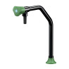 Robinet laboratoire col de cygne chandelier bec fixe montage sur table