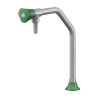 Robinet laboratoire col de cygne chandelier bec fixe montage sur table