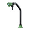 Robinet laboratoire col de cygne chandelier bec fixe montage sur table