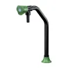 Robinet laboratoire col de cygne chandelier bec fixe montage sur table