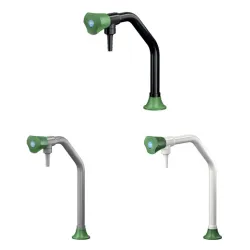Robinet chandelier à un robinet sur table avec embout fixe - Sanifirst