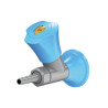 Robinet pour air comprimé montage dosseret commande directe Sanifirst