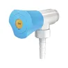 Robinet de laboratoire commande direct pour air comprimé sur dosseret