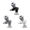 Robinet pour vide avec positionnement sur table ou paillasse