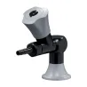 Robinet pour vide avec positionnement sur table ou paillasse