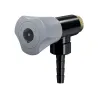 Robinet Sanifirst pour vide avec fixation murale en laboratoire