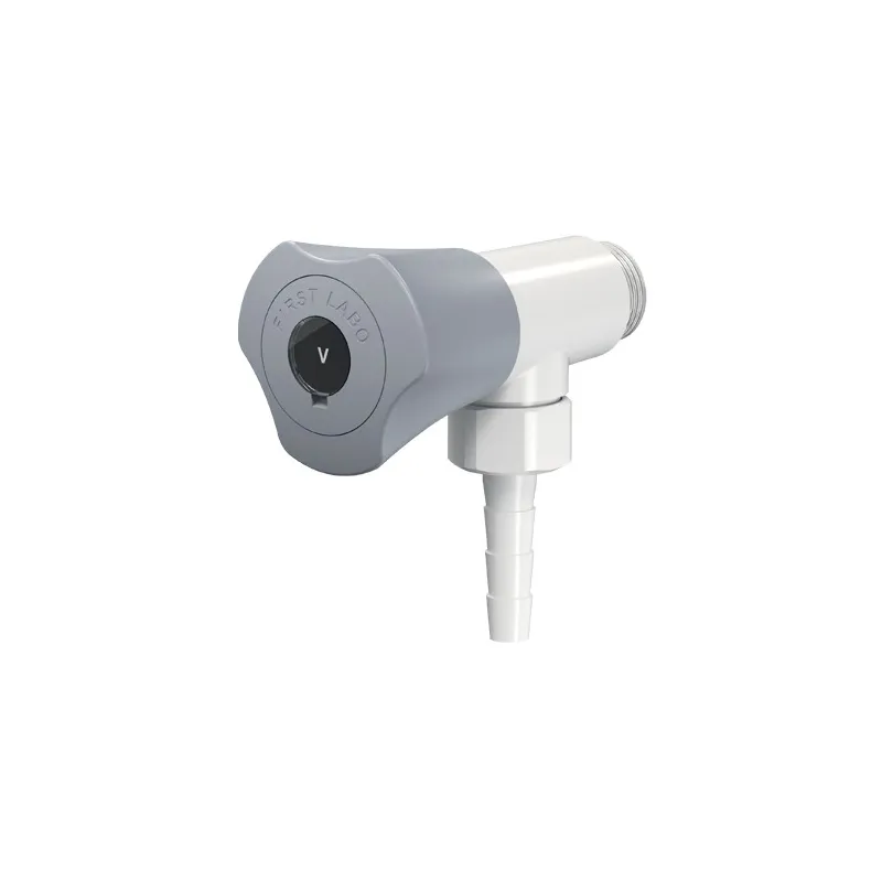 Robinet Sanifirst pour vide avec fixation murale en laboratoire