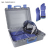Mallette Cryokit contenant tous les EPI contre les risques cryogéniques
