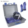 Mallette Cryokit contenant tous les EPI contre les risques cryogéniques