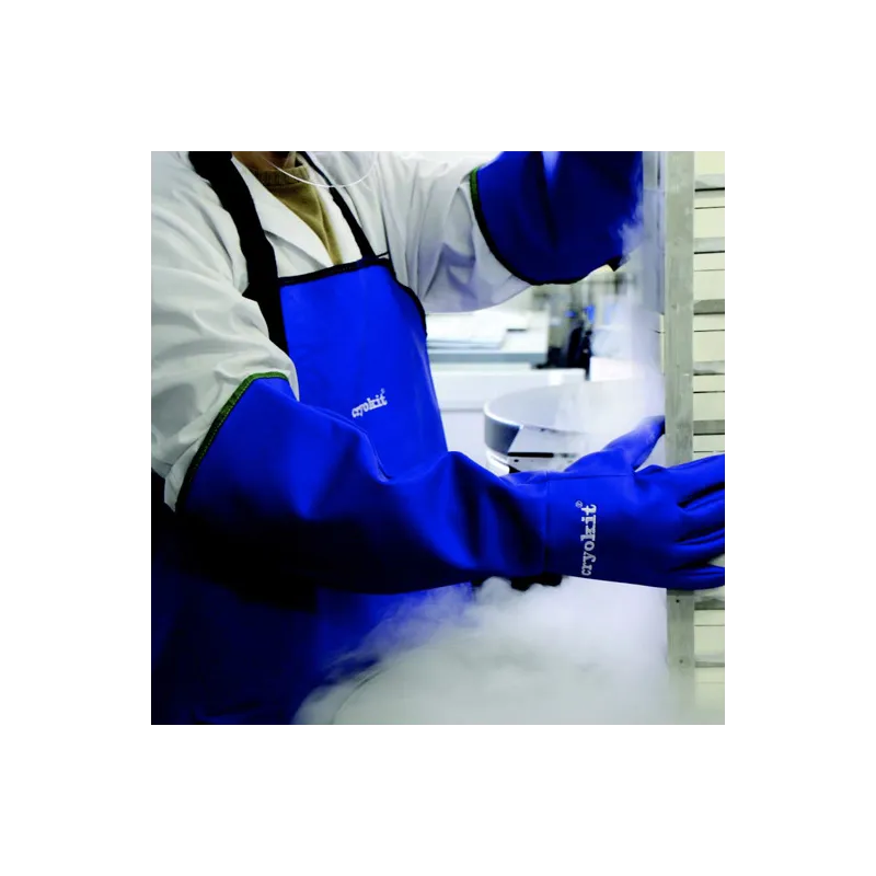 Tablier pour opérations cryogéniques utilisables plusieurs fois