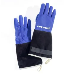 Gants cryogéniques imperméables CRYOKIT longueur 40 cm tissu spécial