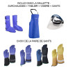 Mallette Cryokit contenant tous les EPI contre les risques cryogéniques