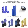 Mallette Cryokit contenant tous les EPI contre les risques cryogéniques