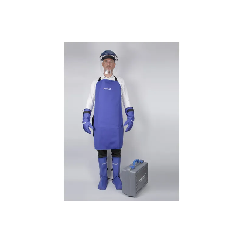 Mallette Cryokit contenant tous les EPI contre les risques cryogéniques