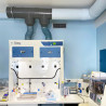 Gaine ventilation et extraction PVC semi rigide raccordement hotte 125