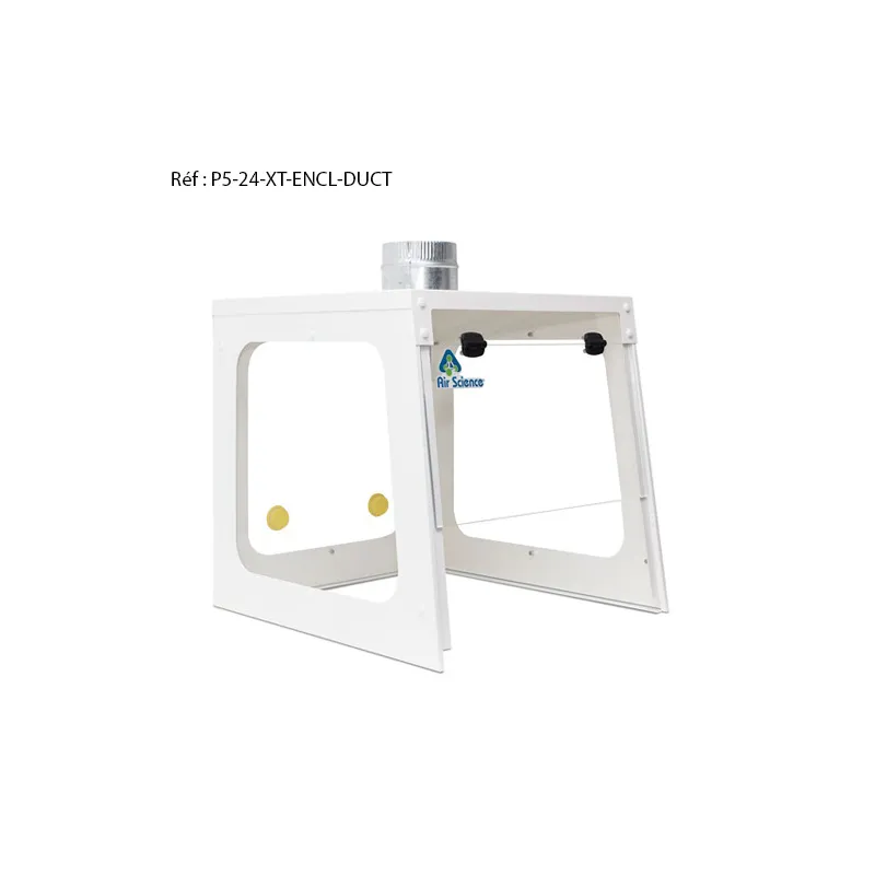 Hotte aspirante de laboratoire pour extraction de produits chimiques