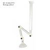 Bras de captation 3 articulations en aluminium