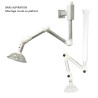 Bras de captation 3 articulations en aluminium
