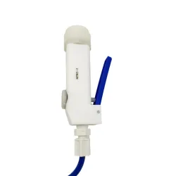 Kit soufflette azote matière PTFE filtration 0,80 microns - Corps droit