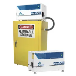 Caisson de filtration pour armoire de stockage