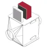 Caisson PVC à filtration HEPA pour poussières et particules volatils