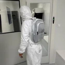 Sac à dos PVC antistatique spécial salle blanche