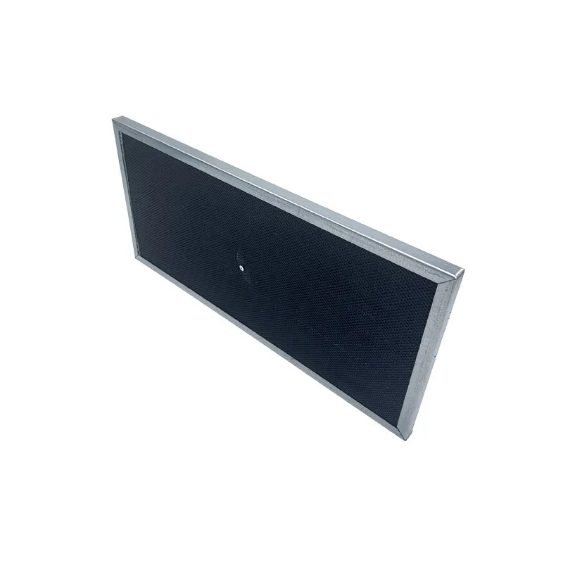Filtre charbon actif pour filtration vapeurs chimiques en caisson de filtration