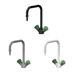 Robinet de laboratoire mélangeur monotrou à col de cygne eau potable