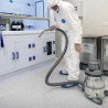 Aspirateur salle blanche HEPA H13 Nilfisk GM80 Pro | Laboratoire & Industrie