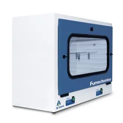 Chambre de fumigation pour la révélation d'empreinte par cyanoacrylate