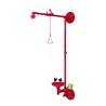 Douche de sécurité avec rince œil double fixation mural marque TOF