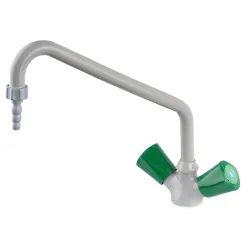 Robinet laboratoire col de cygne mélangeur monotrou pour eau de ville